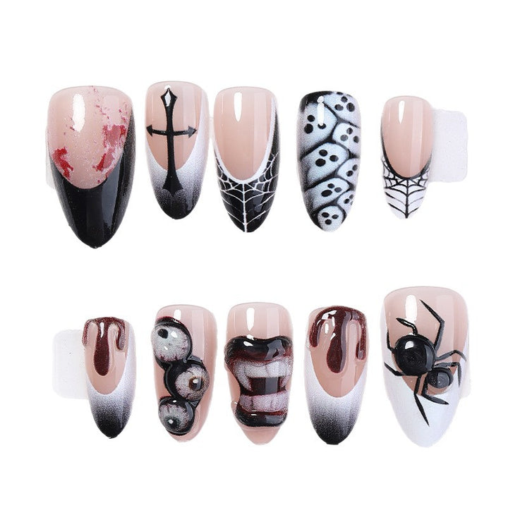 Gothic-Themed Press-On Nail Collection Bowlift