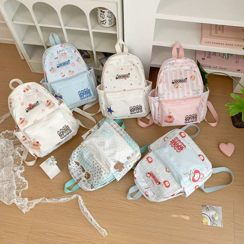Playful Cupcake-Themed Mini Backpack Bowlift