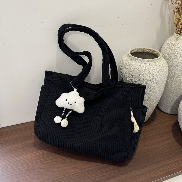 WoVersatile Corduroy Tote Bag Bowlift