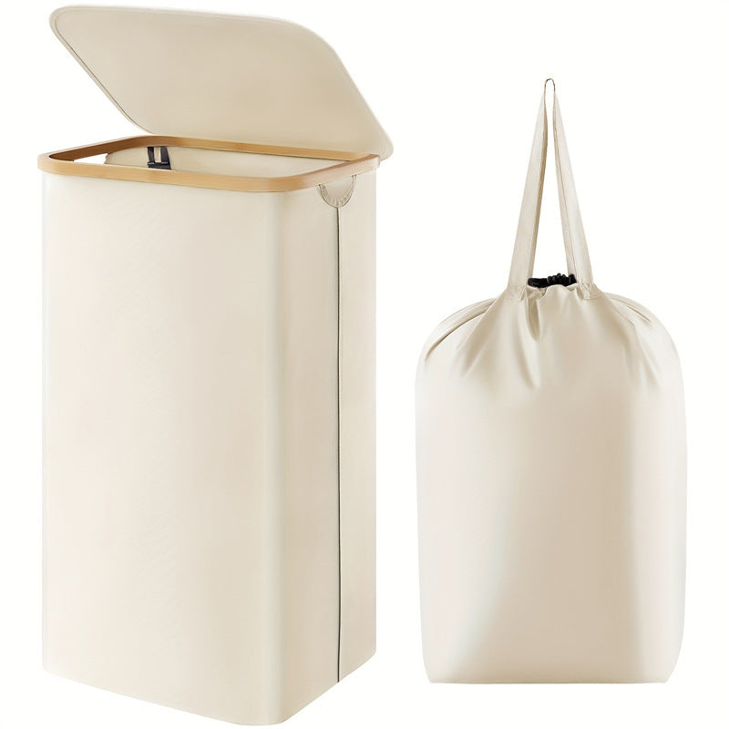 Laundry separation system with practical carrying handles and removable inner bag Bowlift