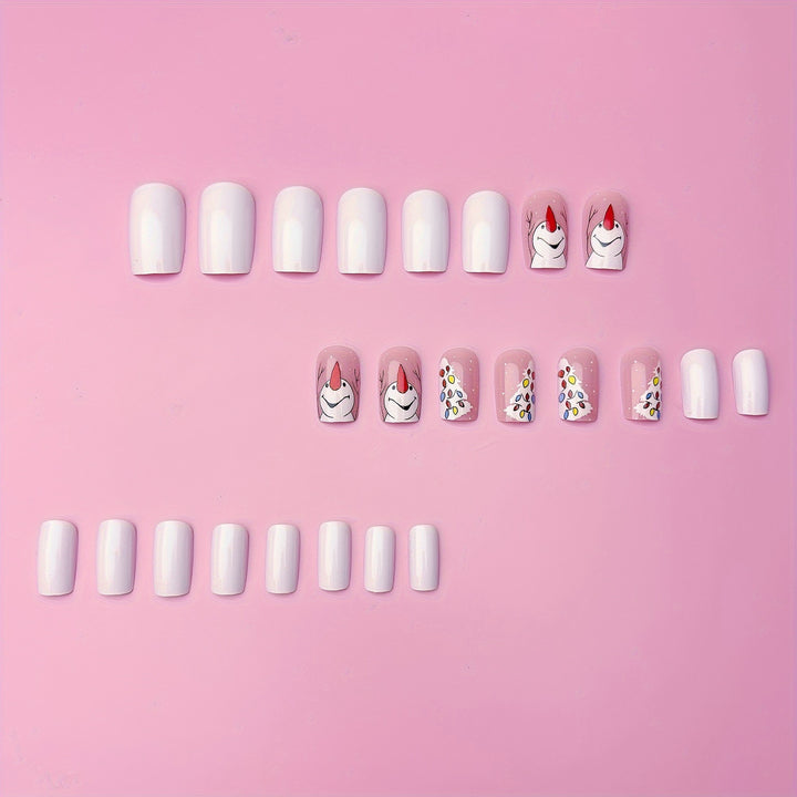 Festive Winter Nail Art Bowlift
