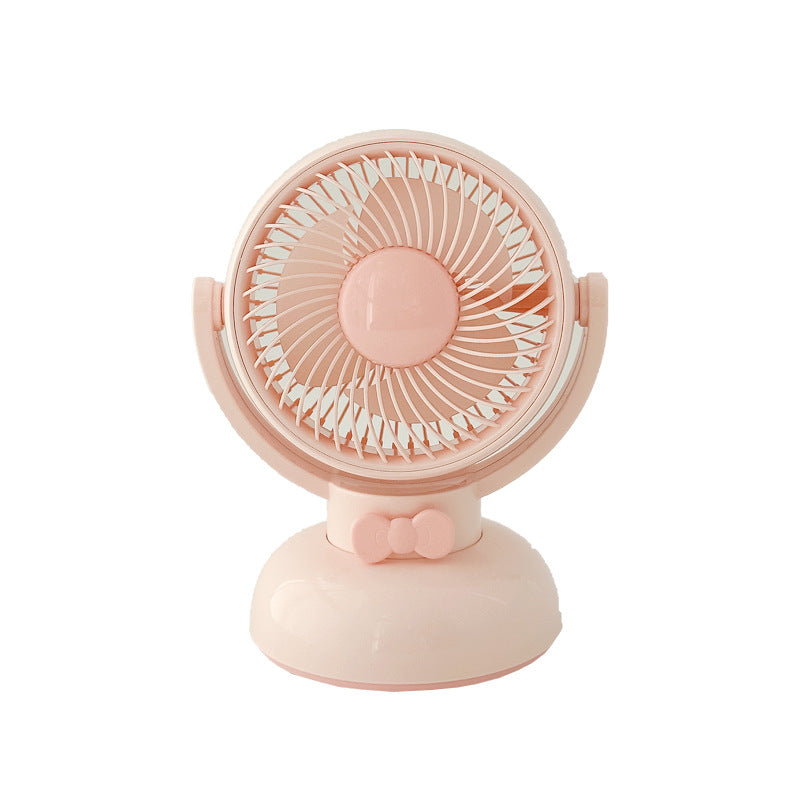 Unisex Portable Table Fan with Playful Design and Adjustable Tilt Bowlift