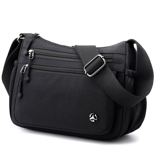 Practical Multi-Compartment Crossbody Bag Bowlift