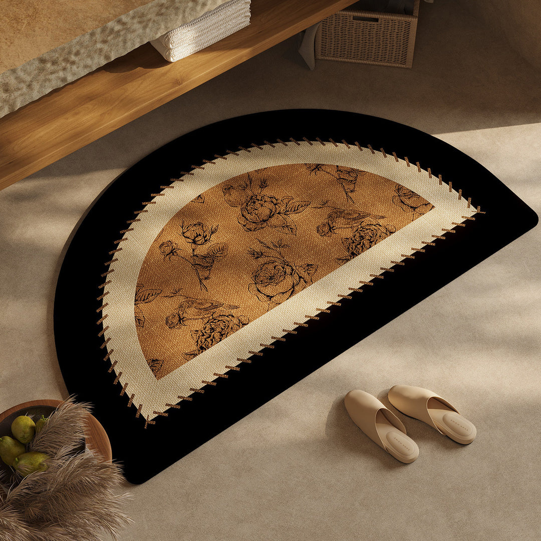 Chic Geometric Design Bath Mat Bowlift