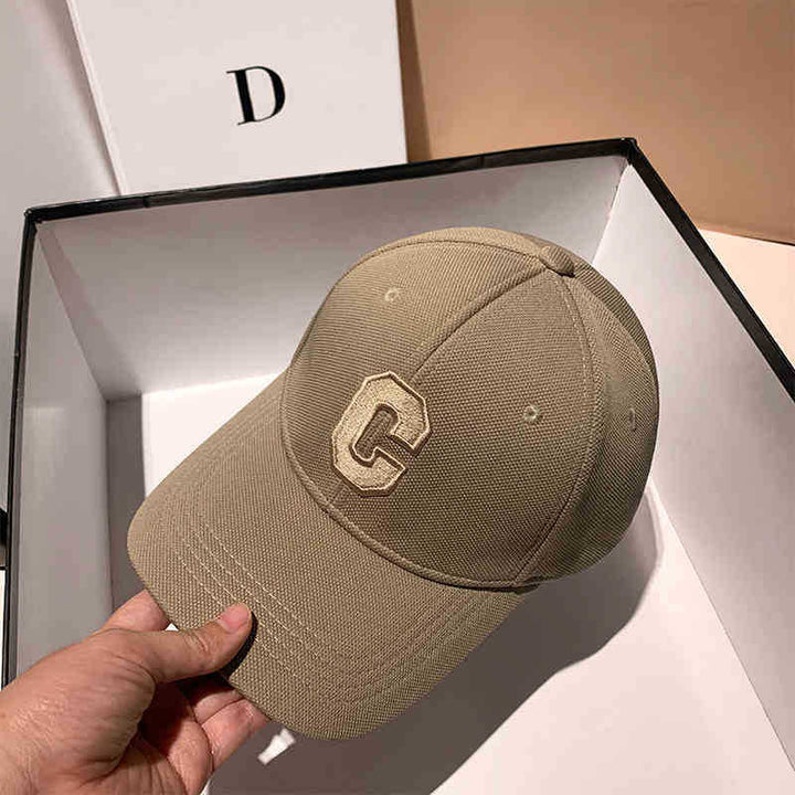 Men's Stylish Textured Cotton Baseball Cap Bowlift