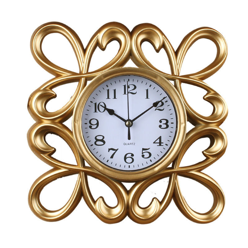 Elegant Wall Clock with Artistic Design Bowlift