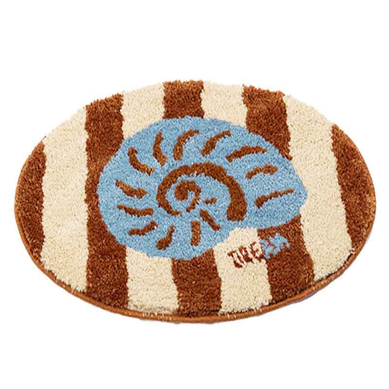 Coastal Starfish Themed Bath Mat