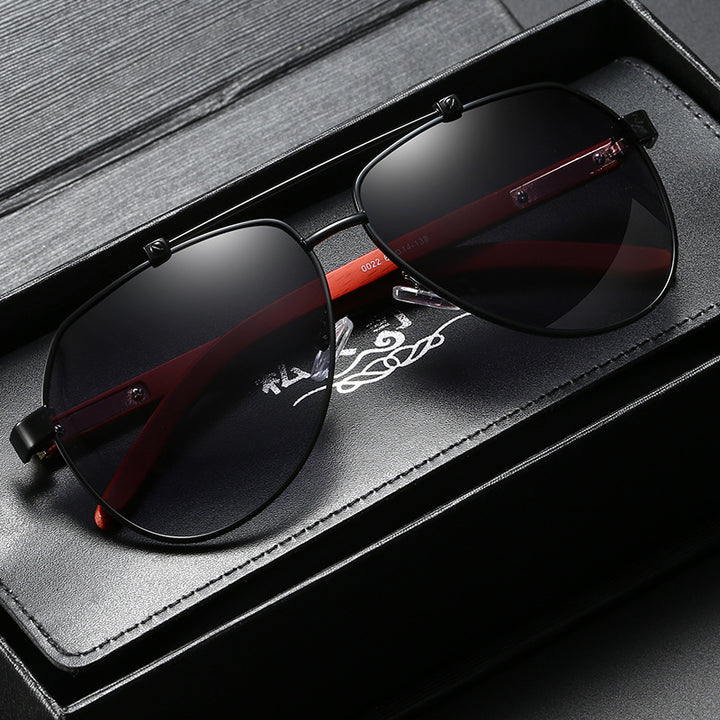 Women's pilot sunglasses with high-quality metal frame and flexible comfort temples Bowlift