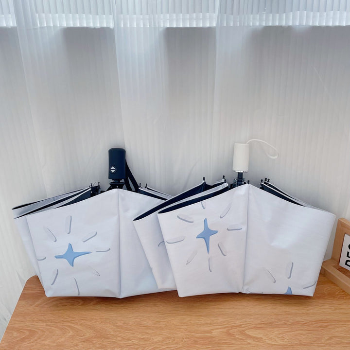 Women's foldable umbrella with innovative opening mechanism Bowlift