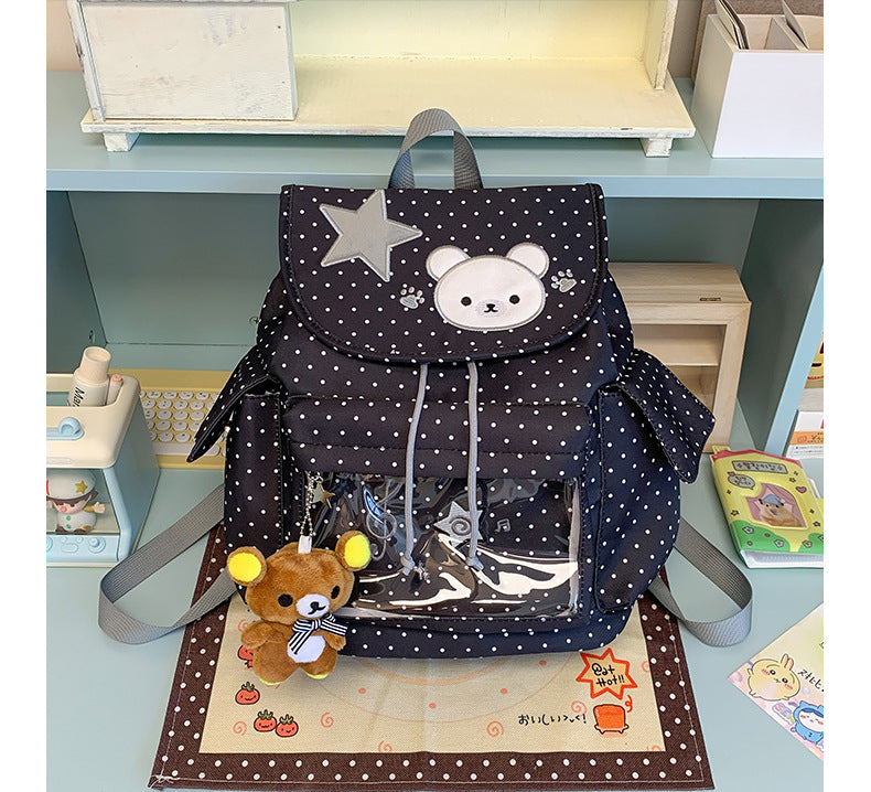 Cute Plush Teddy Bear Backpack