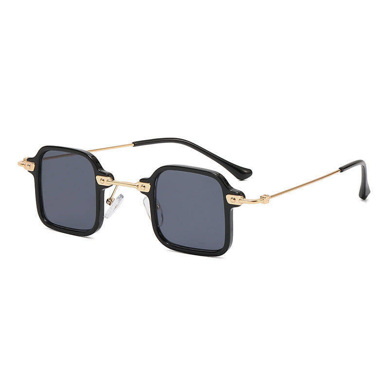 Women's geometric sunglasses with stylish metal frame Bowlift