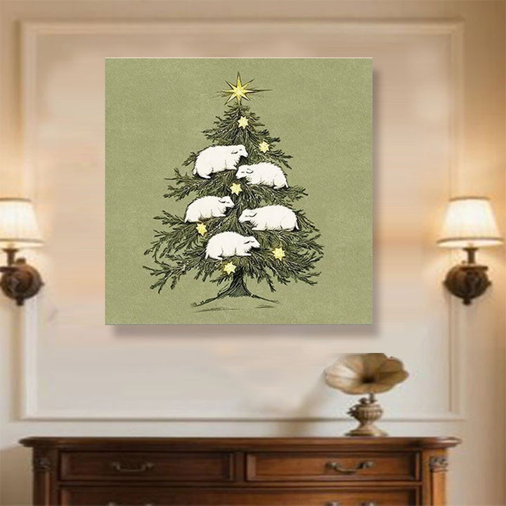 Vintage Christmas Wall Art