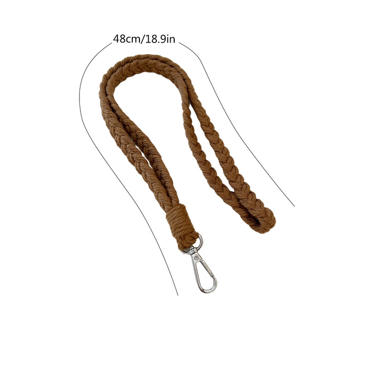 Braided Cotton Dog Leash Bowlift