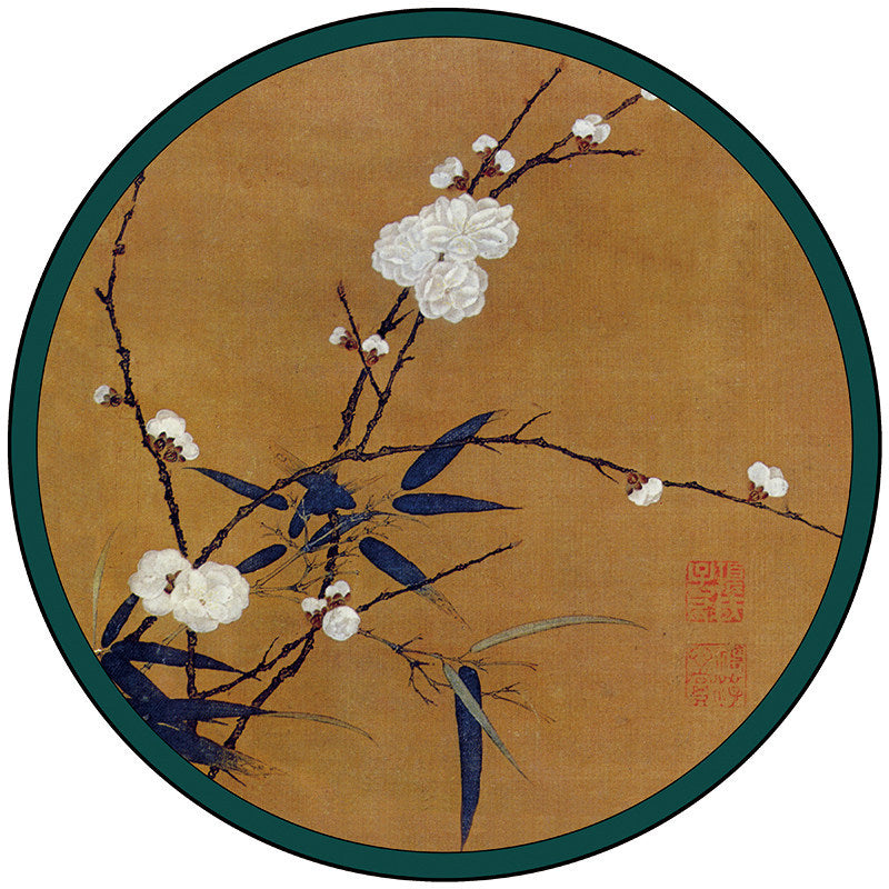 Artistic Round Table Mat