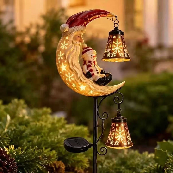 Decorative Christmas Moonlight Figure Bowlift