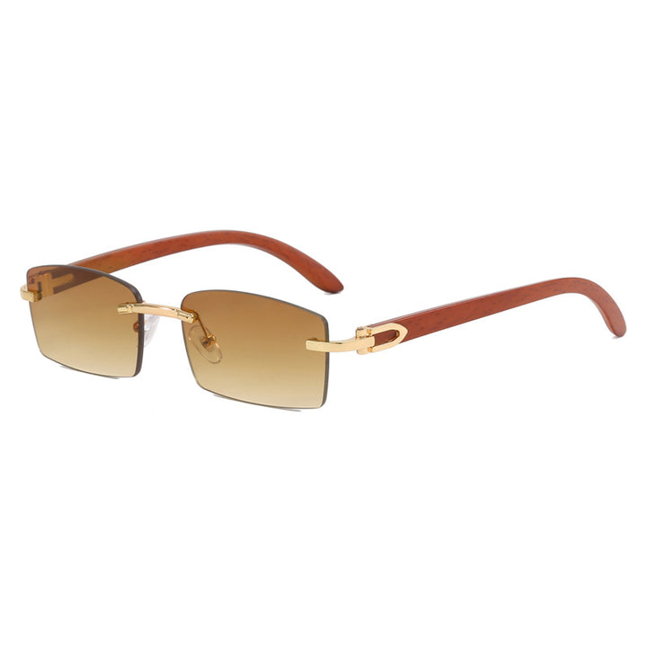Women's high-quality sunglasses with elegant wooden frame Bowlift