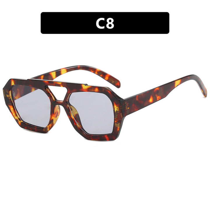 Ladies stylish sunglasses in distinctive octagonal design Bowlift