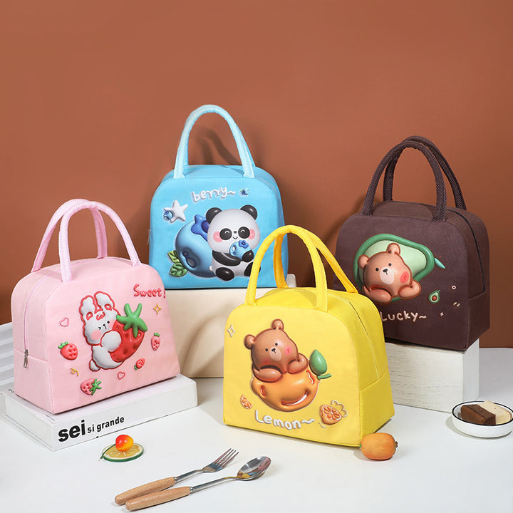 Cute Cartoon Bear Tote Bag