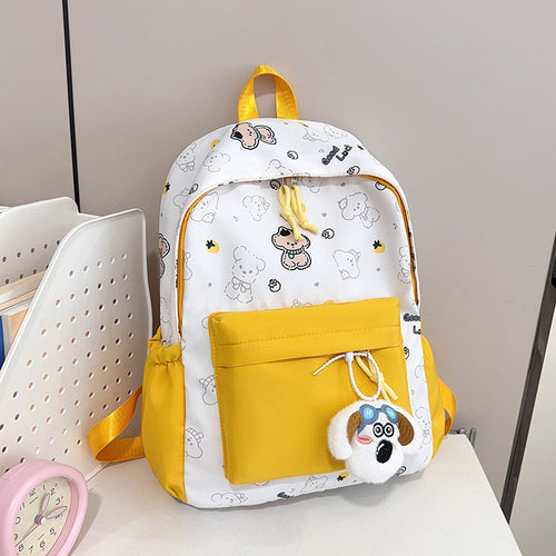 Cartoon Print Drawstring Backpack