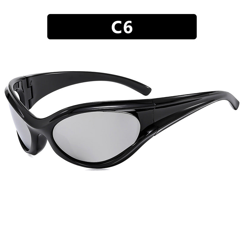 Women sporty sunglasses with aerodynamic design Bowlift
