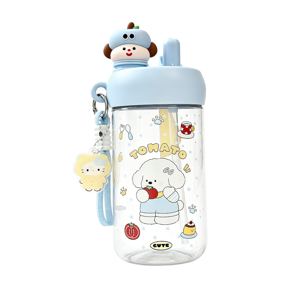 Unisex water bottle with cheerful Christmas design Bowlift