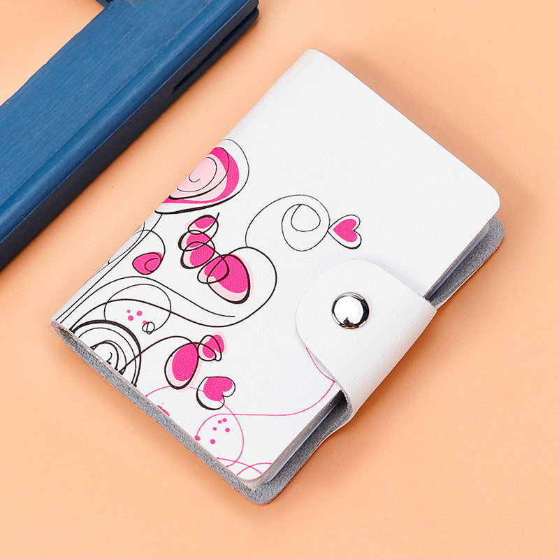 Floral Design Wallet Bowlift