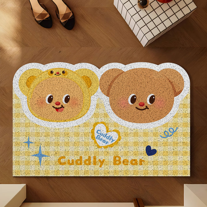 Cuddly Bear-Themed Indoor Area Mat Bowlift
