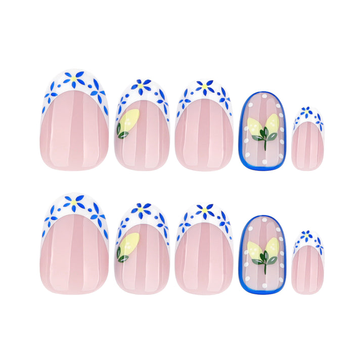 Creative Nail Art with Fruity Accent Bowlift