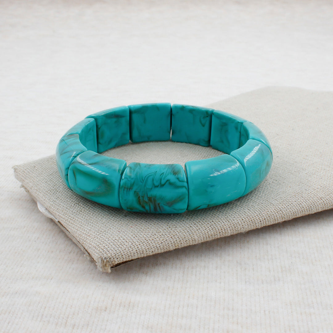 Geometric Resin Bangle Bowlift