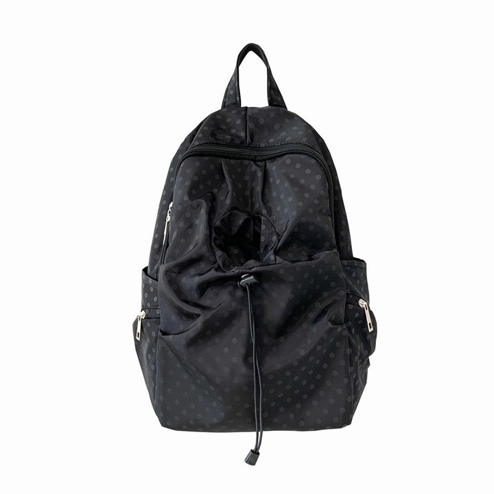 Leisure backpack with functional folding technique and multiple outer pockets Bowlift