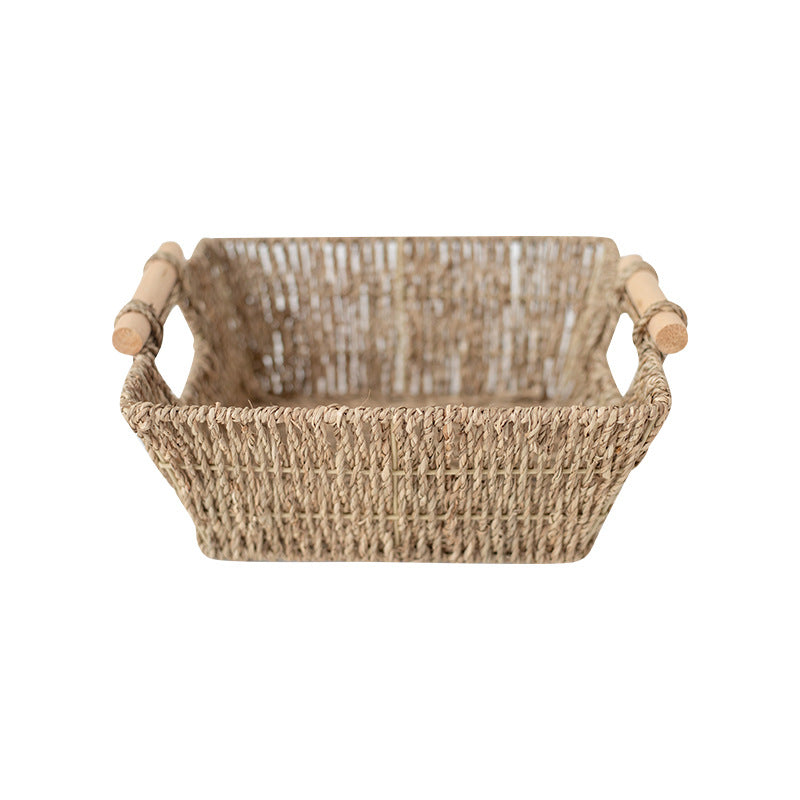 Natural fiber storage basket Bowlift