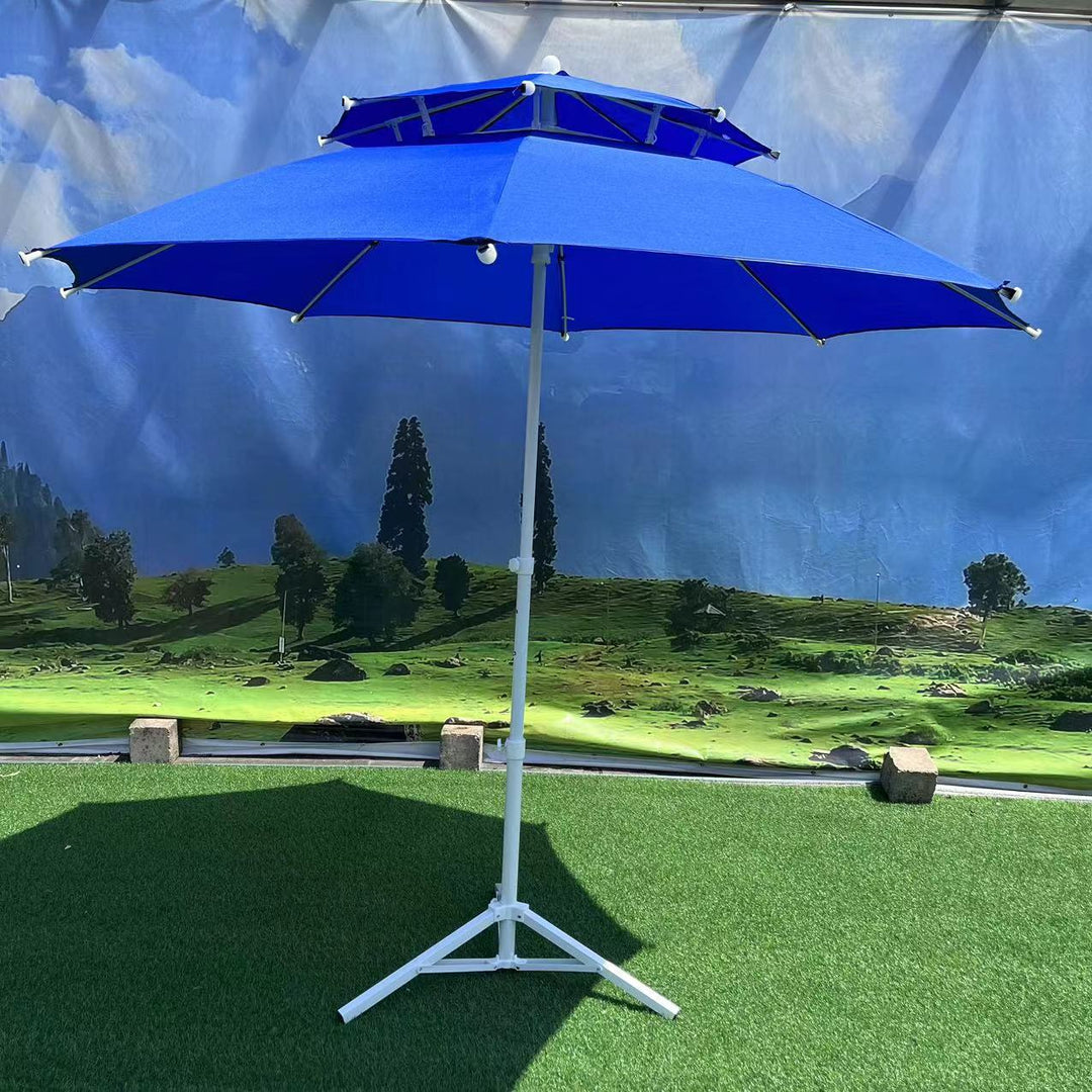 Sun protection umbrella with adjustable tilt angle Bowlift
