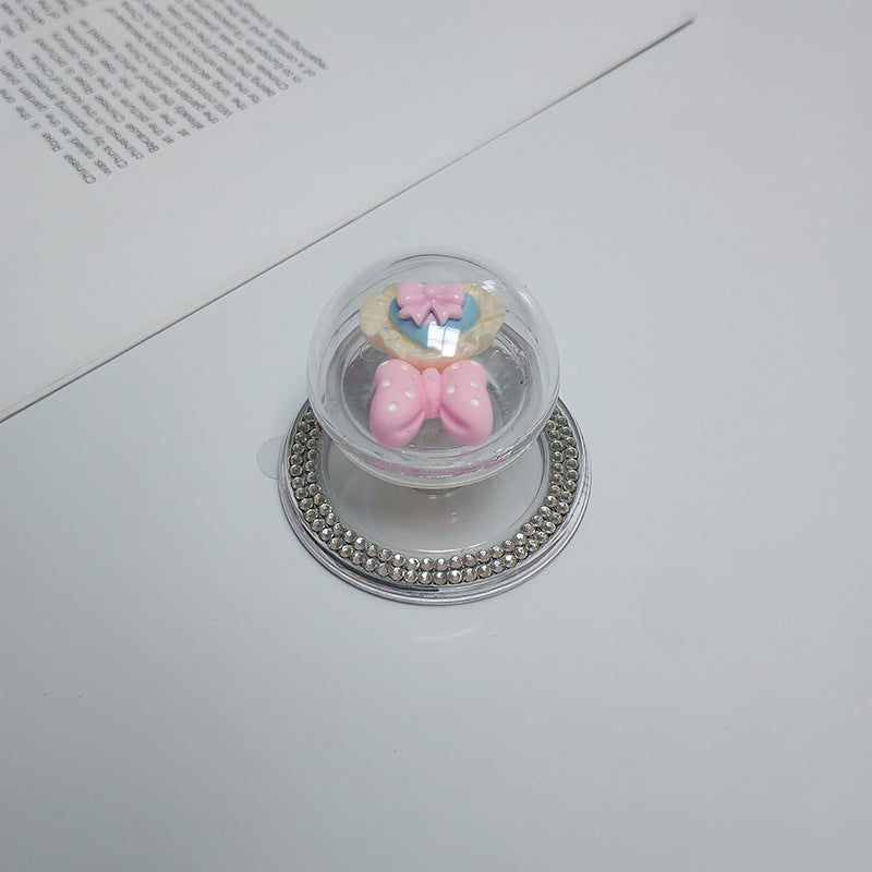 Cute Bear-Themed Phone Holder Bowlift