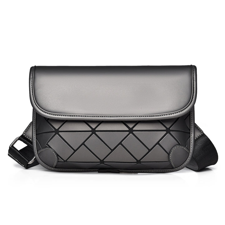 Stylish crossbody bag with geometric design Bowlift