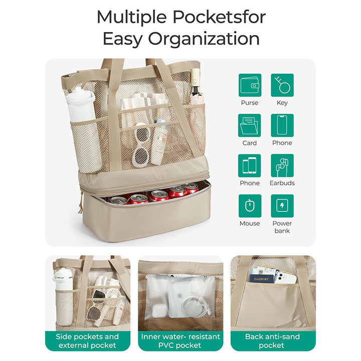 Cooler bag with insulated inner compartment Bowlift