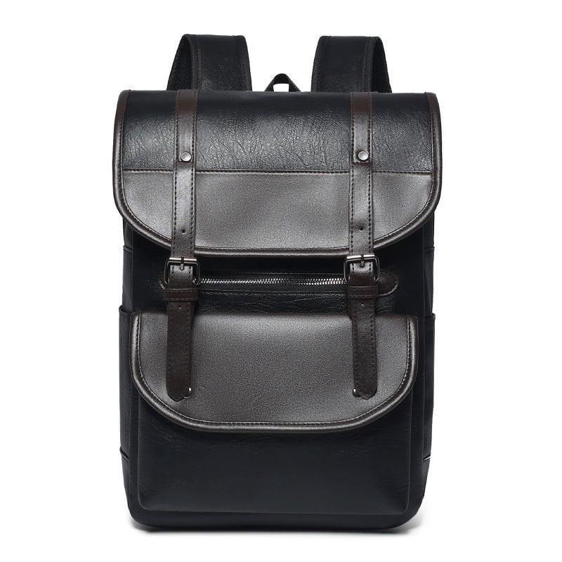 Premium Leather Laptop Backpack Bowlift
