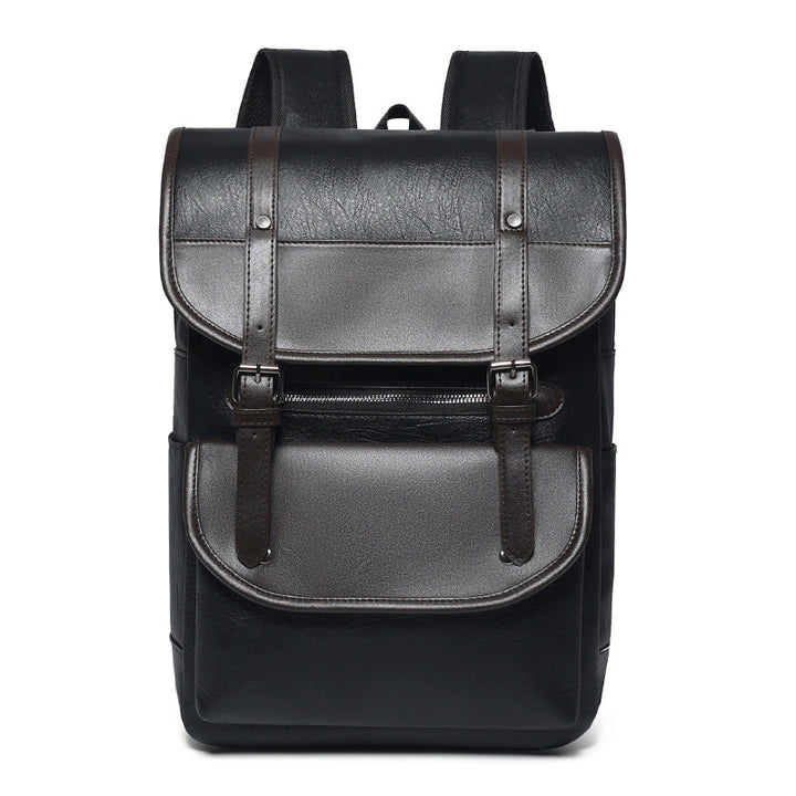 Premium Leather Laptop Backpack Bowlift