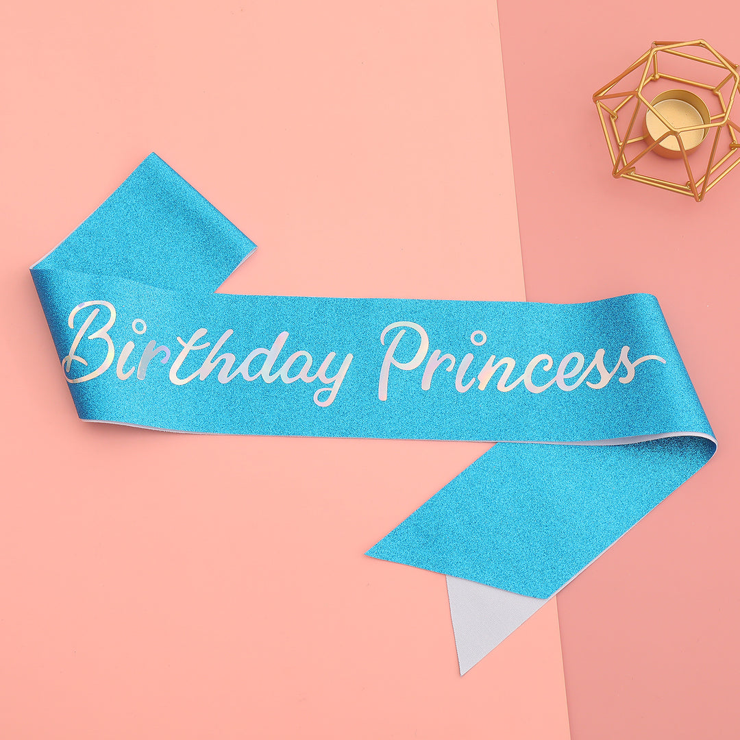 Women's Glittering Birthday Sash Bowlift