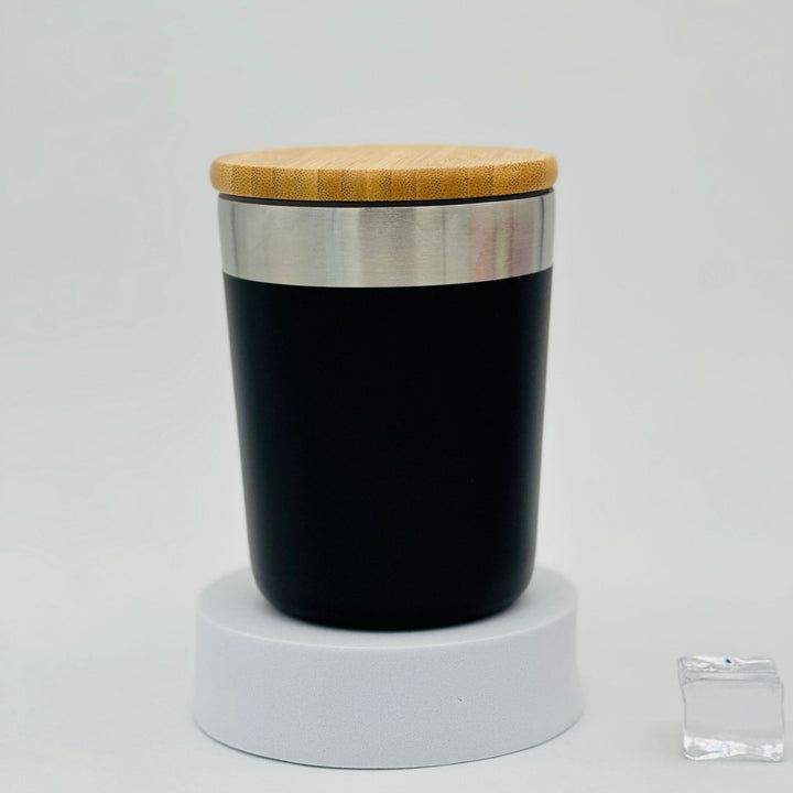 Ladies elegant sustainable insulated cup with bamboo lid Bowlift