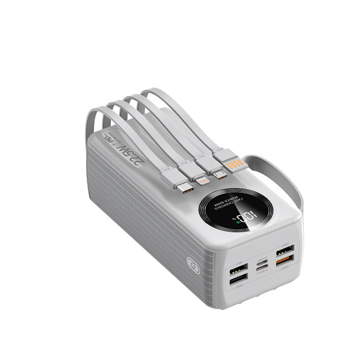 Portable power bank with fast charging function and digital display Bowlift