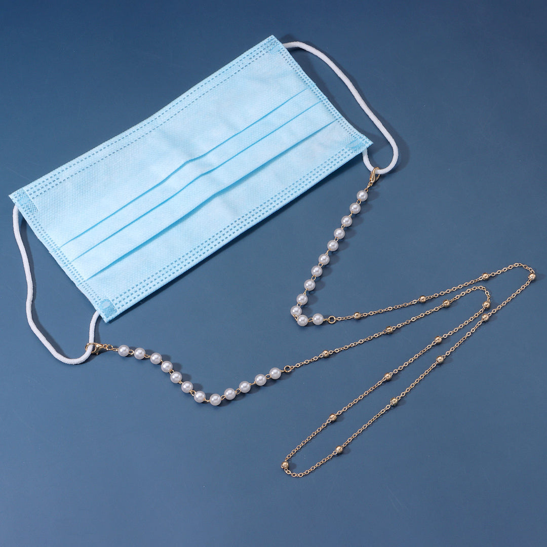 Crystal-Accented Eyewear Chain Bowlift