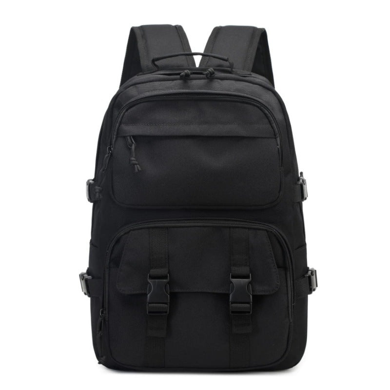 Multi-functional outdoor backpack with reinforced carrying straps and multiple compartments Bowlift