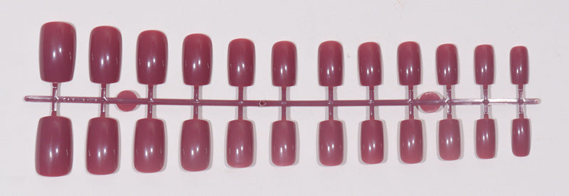 Natural Glossy Press-On Nail Tips Bowlift
