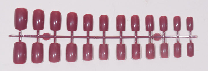 Natural Glossy Press-On Nail Tips Bowlift