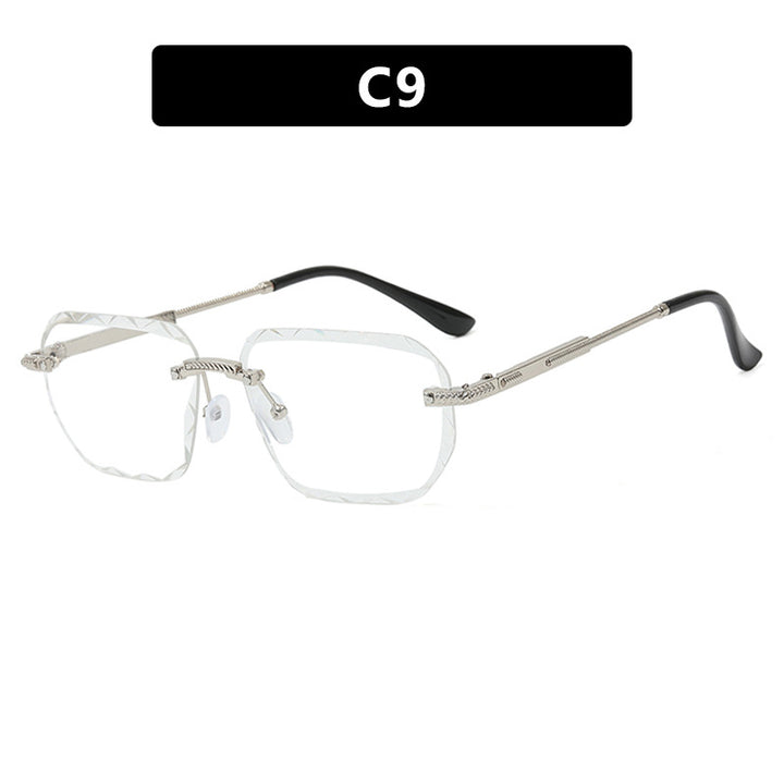Women's geometric sunglasses with mirrored lenses and sturdy frame Bowlift