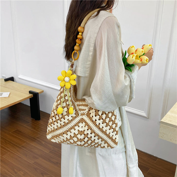 Crochet Decorative Tote Bag Bowlift