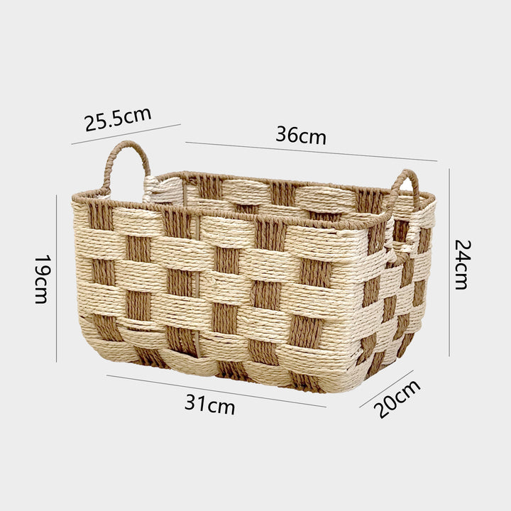 Handwoven storage basket Bowlift