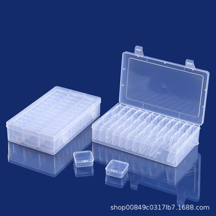Multi-Divided Craft Supply Storage Box Bowlift