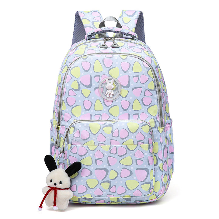 Cheerful school backpack with unique patterns and practical compartments Bowlift