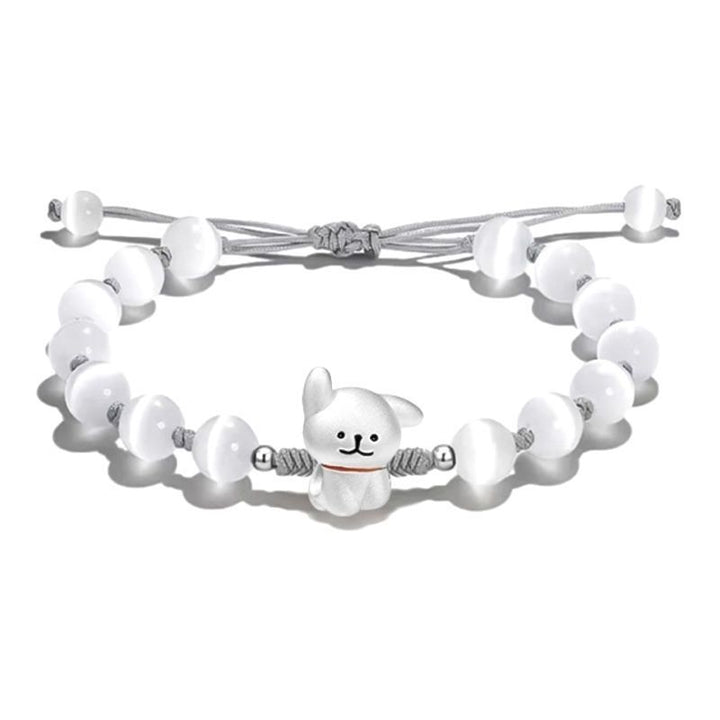 Adjustable Cute Dog Charm Bracelet Bowlift